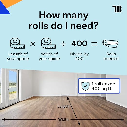 Floor Protection Film, 24 inch x 200' roll, Made in USA, Temporary Covering - Image 7
