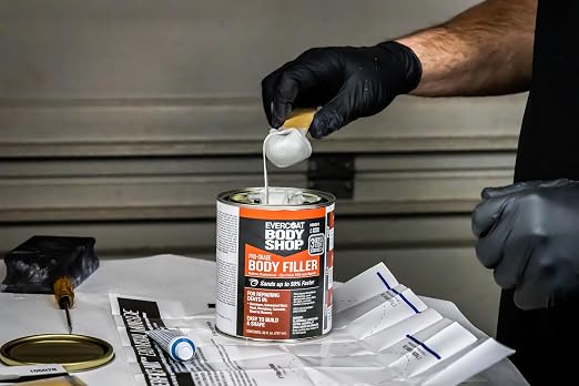 105000 Pro-Grade Body Filler, Fast Drying and Lightweight Multipurpose - Image 7