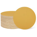 HARFINGTON 50 Pcs 6 Inch Sanding Discs 320 Grit Yellow Aluminum Oxide | Hook by HARFINGTON