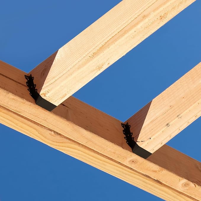 2x8 Joist Hanger 48Pcs, Q235B Steel Joist Bracket - Image 2