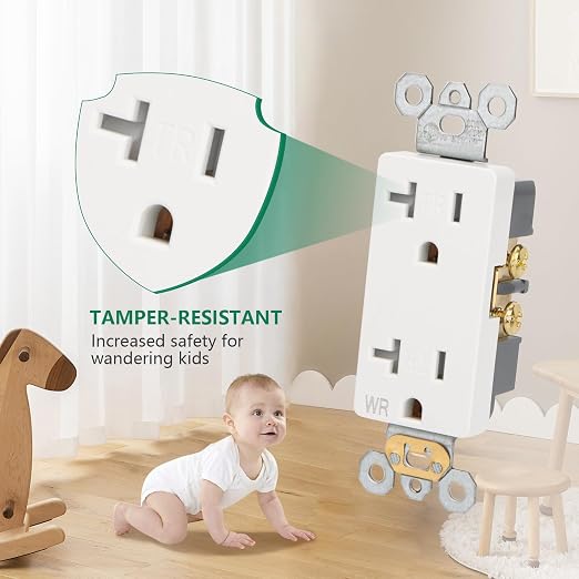 20 Amp Weather Resistant Outlet - Image 3
