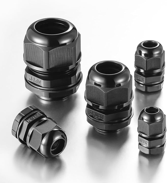 RTHIEAI 25 PCS 1" NPT Nylon Cable Gland Joints - Image 5