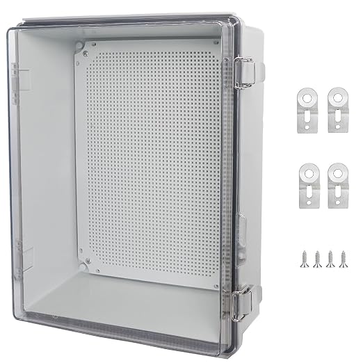 Waterproof Junction Box, ABS Plastic Electrical Box by LuSumtly