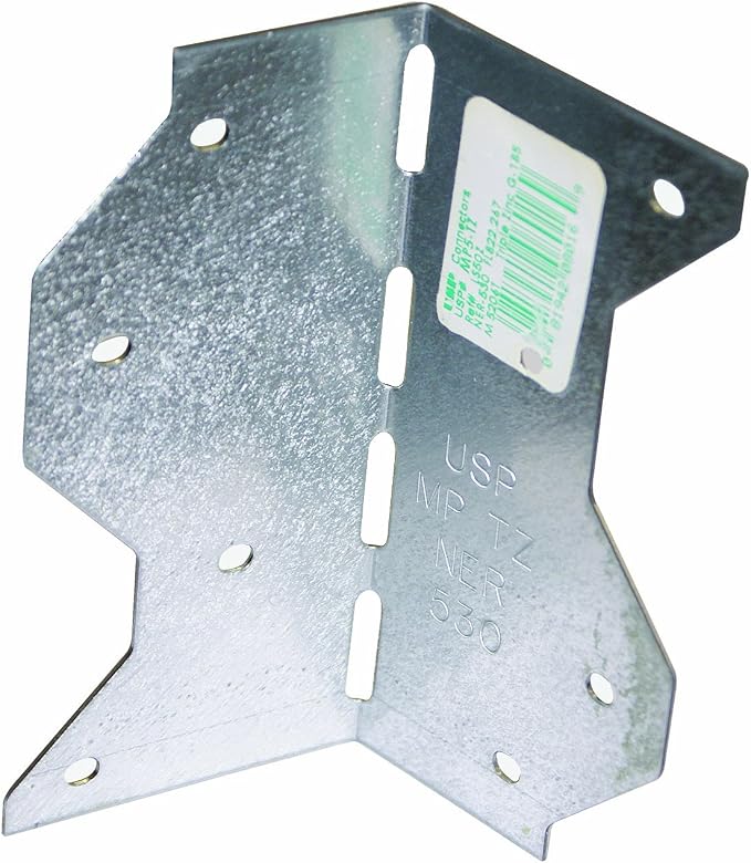 MP5-TZ G185-Triple Zinc Galvanized Adjustable Framing Angle, 4.625-Inch by Unknown