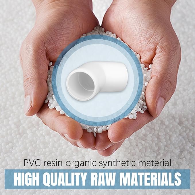 3/4" PVC Pipe Fittings, 135 Degree PVC Elbows, Furniture Grade, DIY Shelf - Image 3