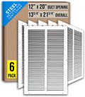 Fits 12x20 Duct Opening | Steel Return Air Grille by Handua | Vent Cover Grill by Handua