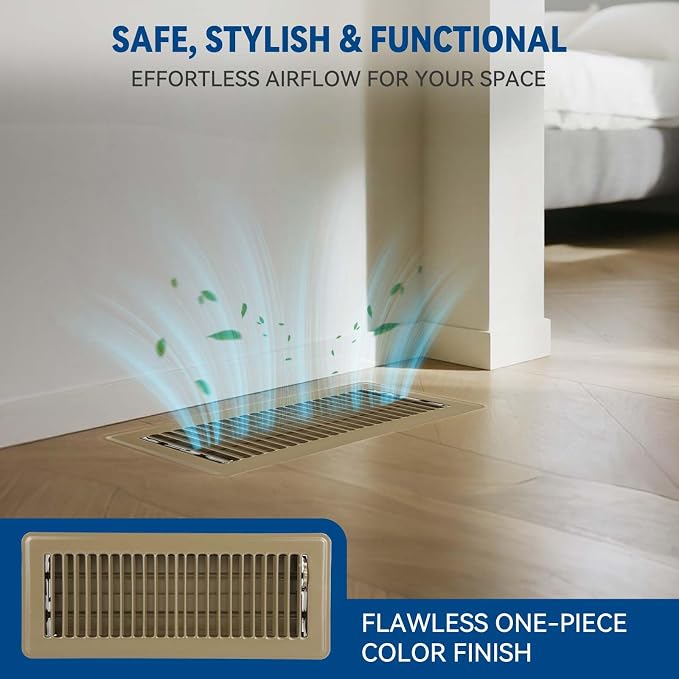 4" x 10" Floor Register Vent Covers 2-Pack - Image 3