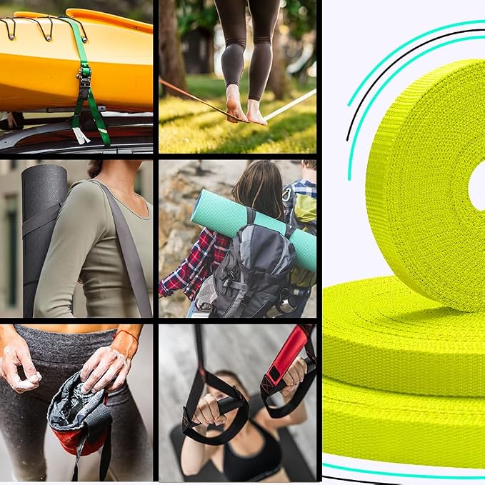 Webbing Strap, 3/4" to 2", 10-50 Yds, EDC gear, backpack repair and pet dog - Image 5