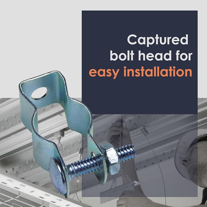 Newhouse Electric 1.5-in. Conduit Pipe Hanger CH112, Metal Pipe Clamp - Image 5