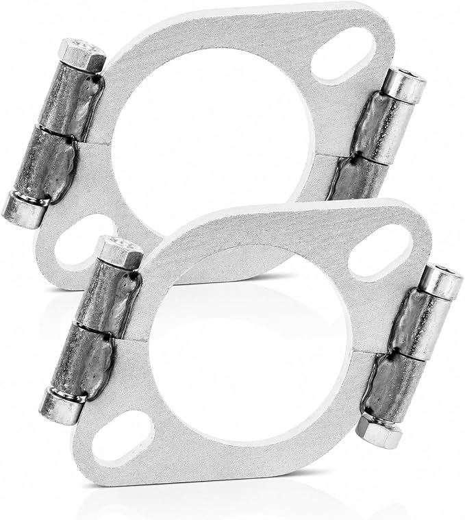 2 Packs 2.5 inch Split Flange Repair Kit, 2 Bolt 2.5"/63.5mm Exhaust Flange - Image 5