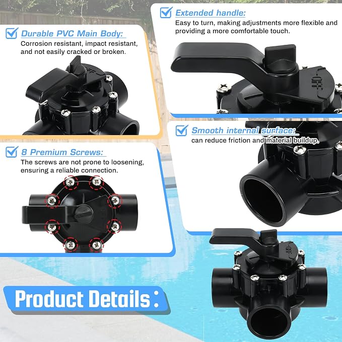 4715 3 Port 1-1/2 to 2-Inch Positive Seal NeverLube Valve Compatible - Image 3