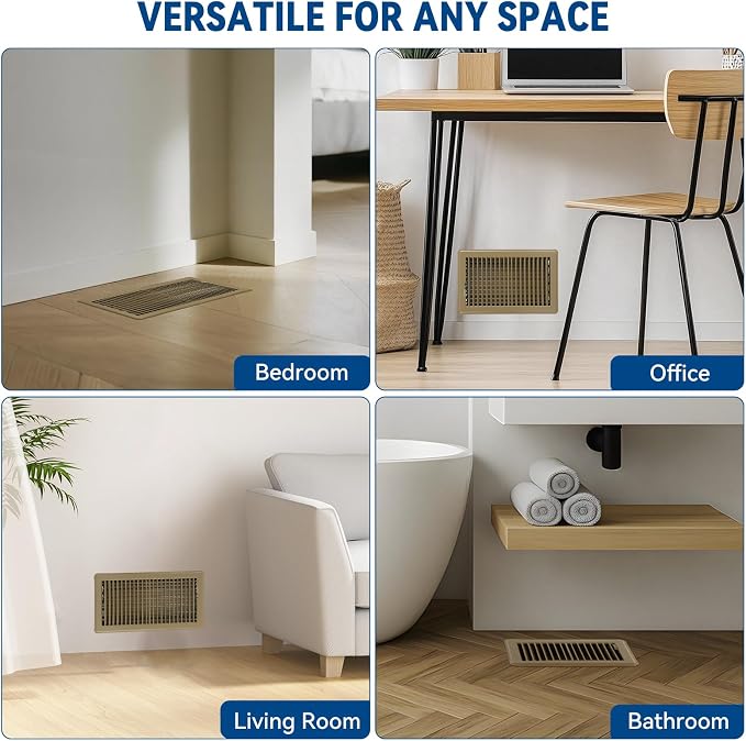 6" x 12" Floor Register Vent Covers 2Pack - Image 7
