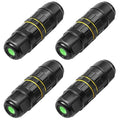 Relaxweex 4 Pcs M20-2pin Ip68 Outdoor Waterproof Electrical Junction Box by Relaxweex