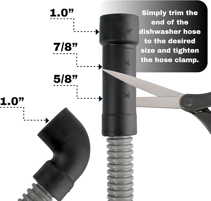 10 FT Dishwasher Drain Hose - Image 3