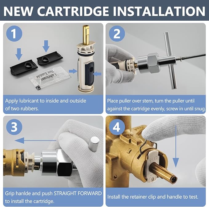 Shower Cartridge Kit Compatible - Image 8