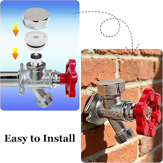 ASSE 1019-A Vacuum Breaker Repair Kit, Brass Faucet Replacement Kit | Heavy - Image 7
