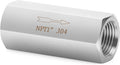 ChillWaves 304 Stainless Steel In-Line Siamese Check Valve 1" NPT Female Thread by VisittheCHILLWAVES