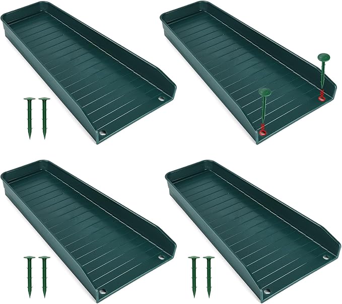 Creative.C 4 Pack Gutter Downspout Extensions, Rain Gutter Downspout Splash by Unknown