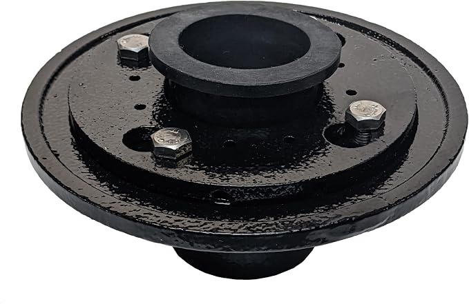 2 Inch Cast Iron Shower Drain Base by SereneDrains