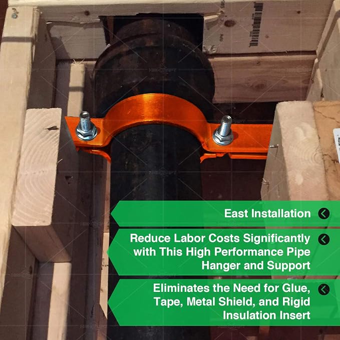 Highcraft DMST-FD03 Riser Clamp Vertical Pipe Hanger, - Image 5