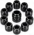 QILIPSU 10pcs 1-1/2" NPT Cable Gland Waterproof IP68 Nylon Cable Pass Through by QILIPSU