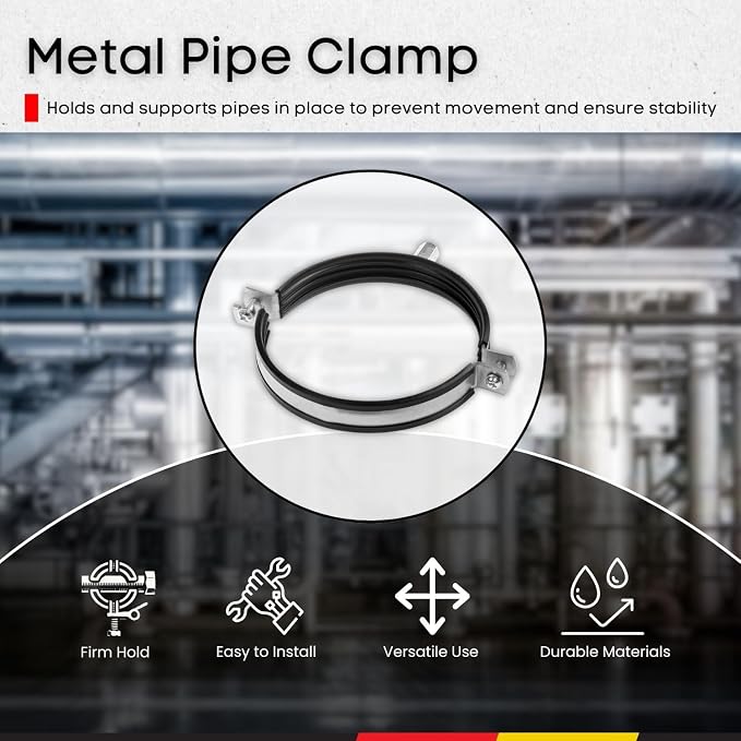 5pcs, Duct Clamp 5 inch Bracket - Image 2