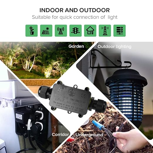 La Vane IP68 Waterproof 2 Way Electrical Junction Box - Image 6