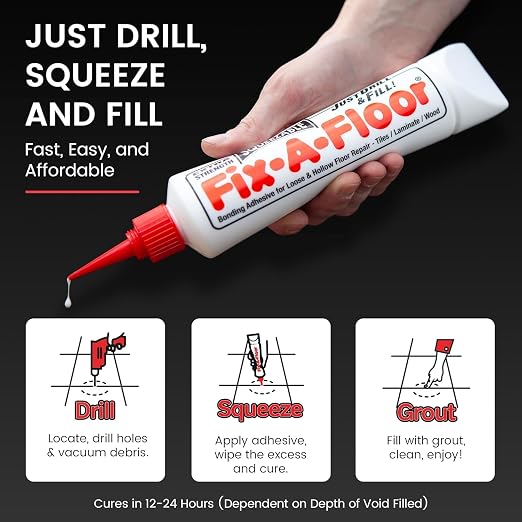 Pack of 2 - The Original Fix-A-Floor Squeezy All-in-One Repair Adhesive - Image 2