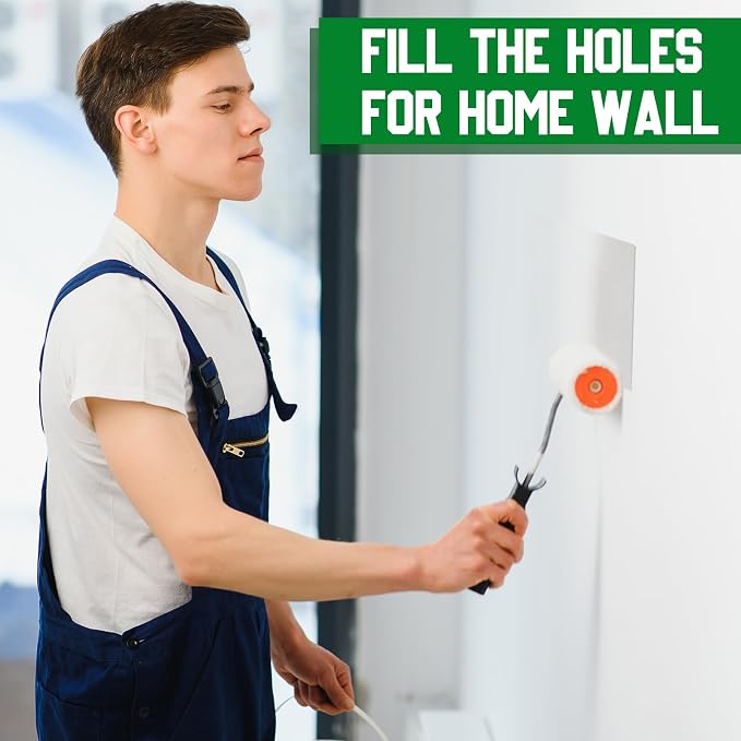 22 Pcs Drywall Repair Kit with 16x16x1/2" Drywall Repair Panel, Hole Patch Kit - Image 7