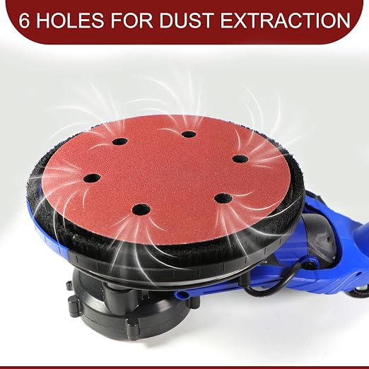 9 Inch Sanding Disc 180 Grit Hook and Loop Sandpaper - Image 4