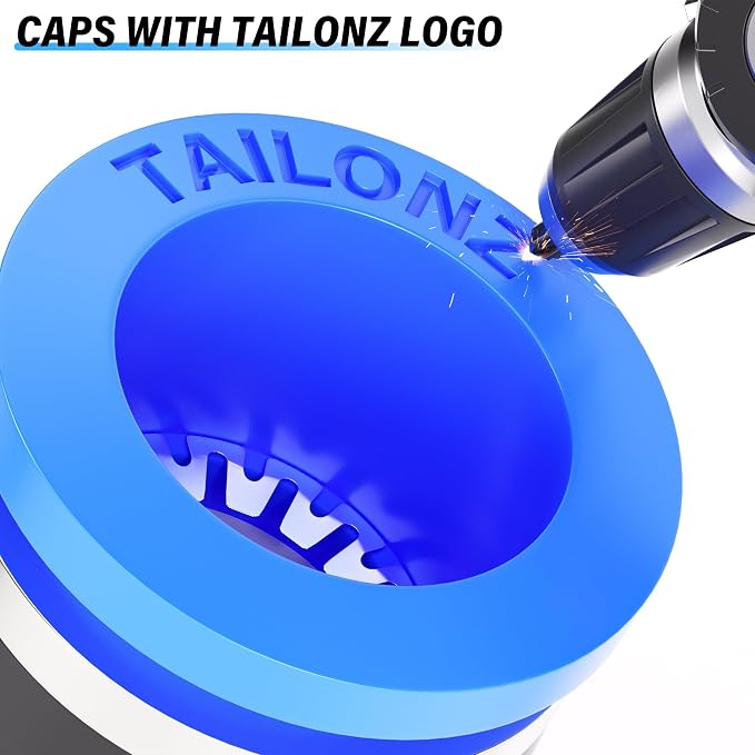 TAILONZ PNEUMATIC 50 pcs Straight Push Connectors Plastic Quick Release - Image 8
