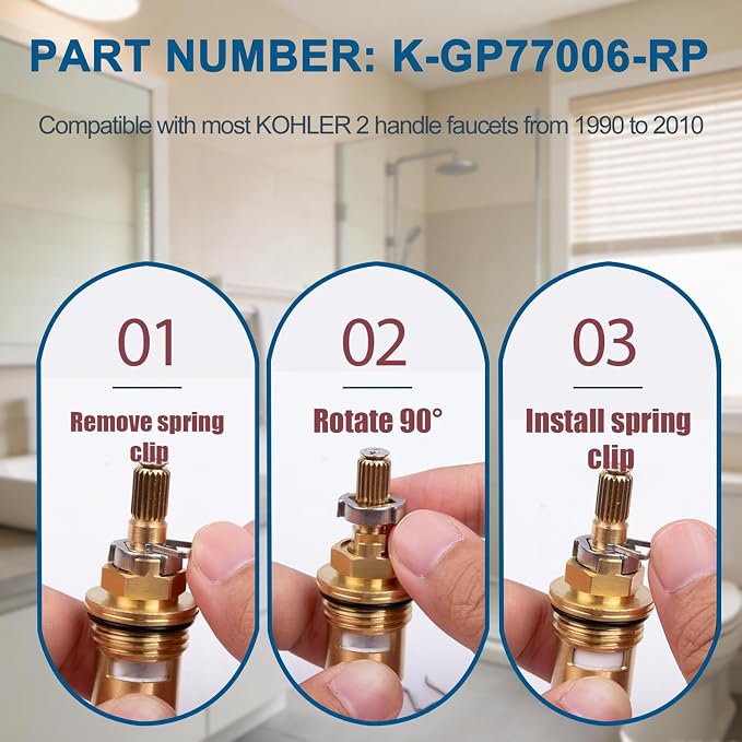 Ceramic Valve Cartridge Replacement - Image 4