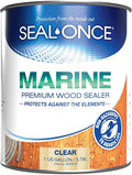 SEAL-ONCE Marine Penetrating Wood Sealer and Waterproofer, 1 Gallon | by SEAL-ONCE