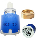 KEROX NKJ35A 35mm Faucet Cartridge, W/Right Rotation, Fits Single Lever | by QLXAQLX