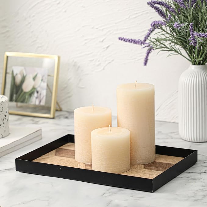 Ivory Pillar Candles - Image 2