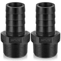 2 Pcs Pool PVC Tube Fitting Barbed Hose Fittings Adapter | Hose Fittings by Innconee