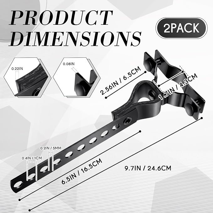 Geetery 1 Pcs Universal Exhaust Hangers Muffler Hanger, Rv Style, Heavy Duty - Image 2