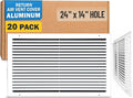 Fits 24x14 Hole | Aluminum Return Air Grille by Handua | Vent Cover Grill by Handua