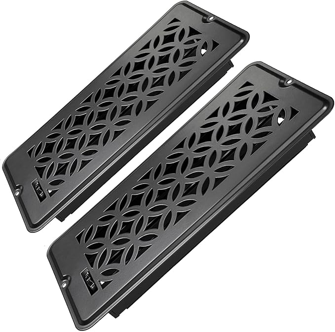 4x10 Vent Covers for Home Floor, Floor Vent Cover, Screws Included, Air Vents by Unknown