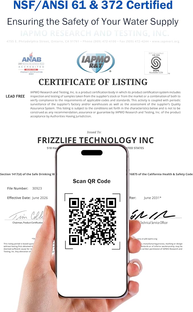 Frizzlife LP365-P Smart Water Monitor and Automatic Shutoff - Image 5