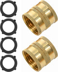 2 Pack 3/4" Garden Hose Connector by Sanpaint