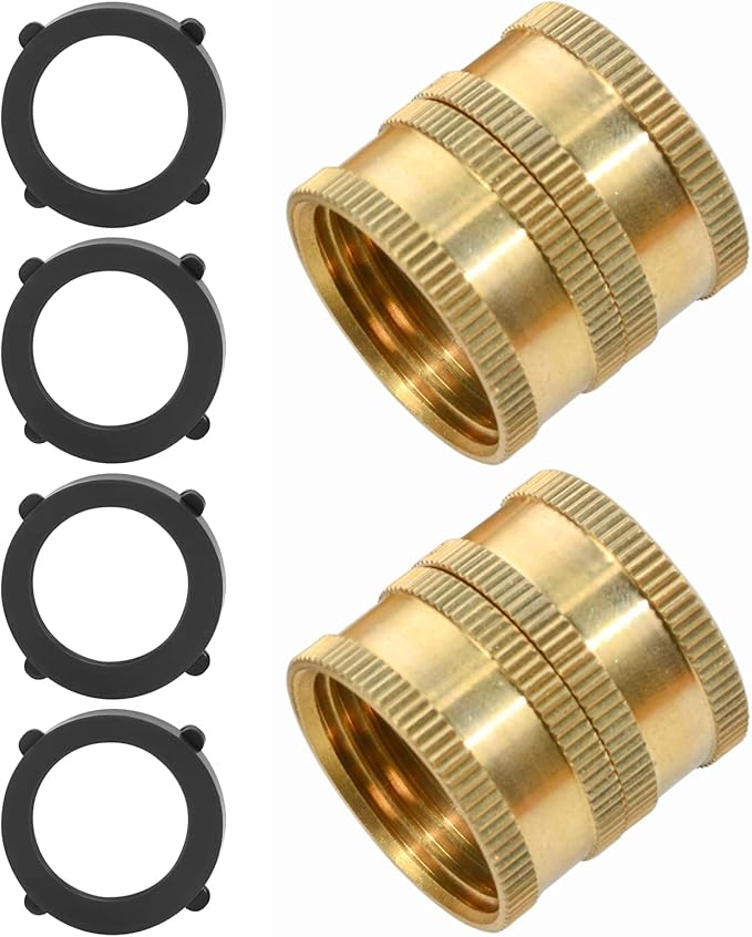 2 Pack 3/4" Garden Hose Connector by Sanpaint