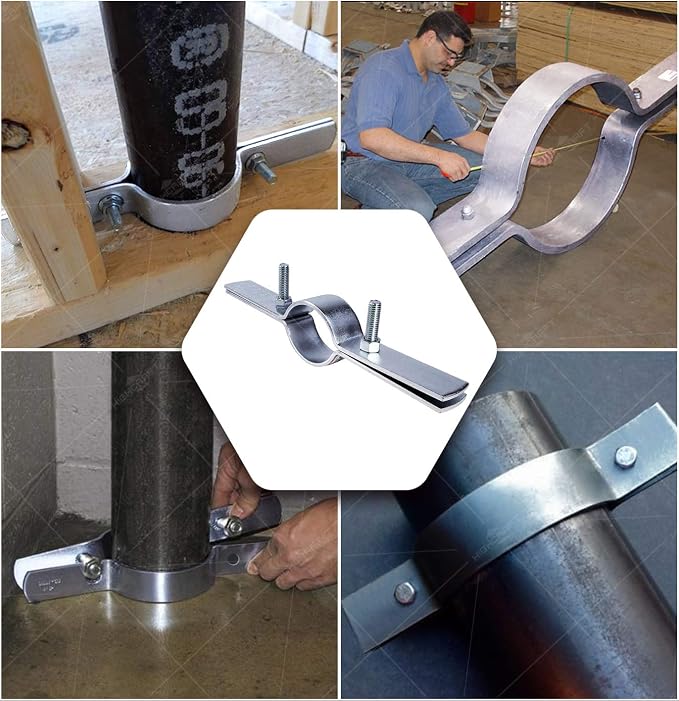 Highcraft DMST-HF05 Riser Clamp; Vertical Pipe Hanger - Image 4