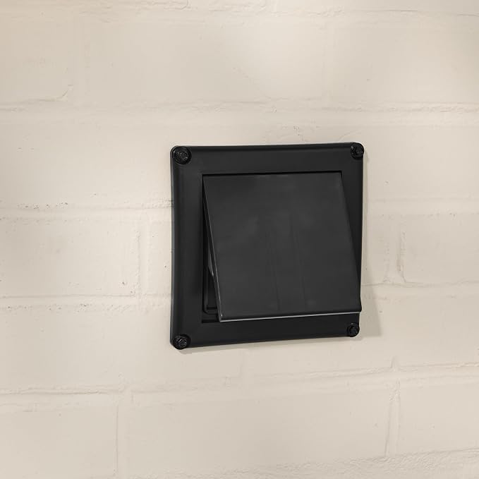 EverSafe 4" Dryer Vent Cover for Exterior Wall Vent Hood Outlet, Auto Airflow - Image 3