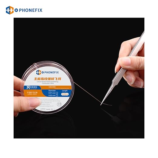0.02mm 120M Phone Motherboard Soldering Jump Wire Pure Copper Non-Insulated - Image 7