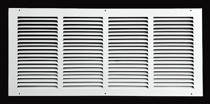 Fits 24x10 Duct Opening Stamped Steel Return Air Grille Vent Cover Grille by KumpelAire