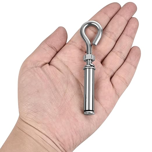 16 Pack 1/4" X 3-1/2" Expansion Eye Bolt, Concrete Eyebolt Anchors, Heavy Duty - Image 7
