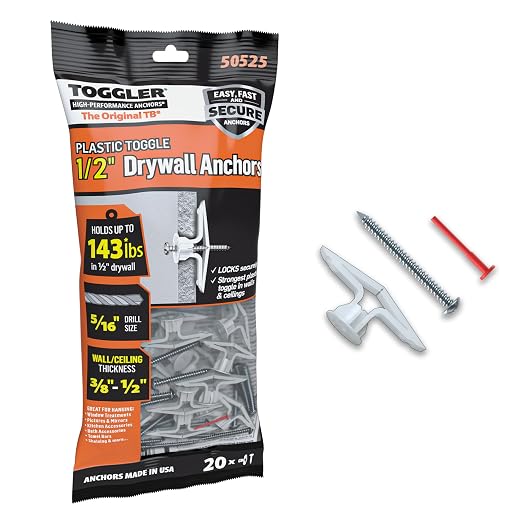 TOGGLER Toggle TB Drywall Anchor by TOGGLER