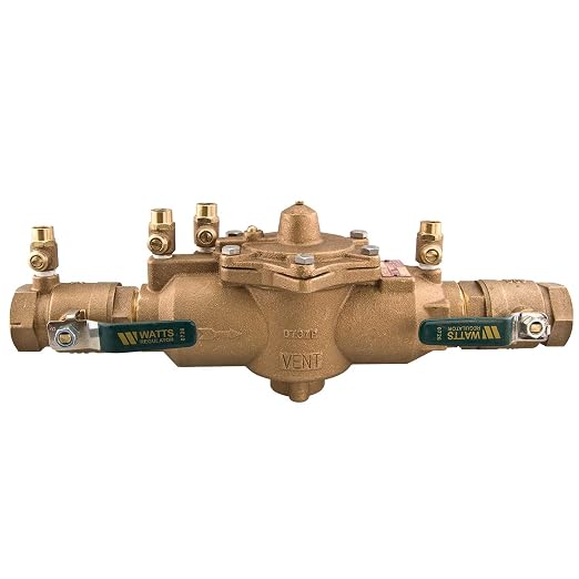Watts 1 1/2" Female Reduced Pressure Zone Assembly, 0391006-LF009M2-QT by WATTS