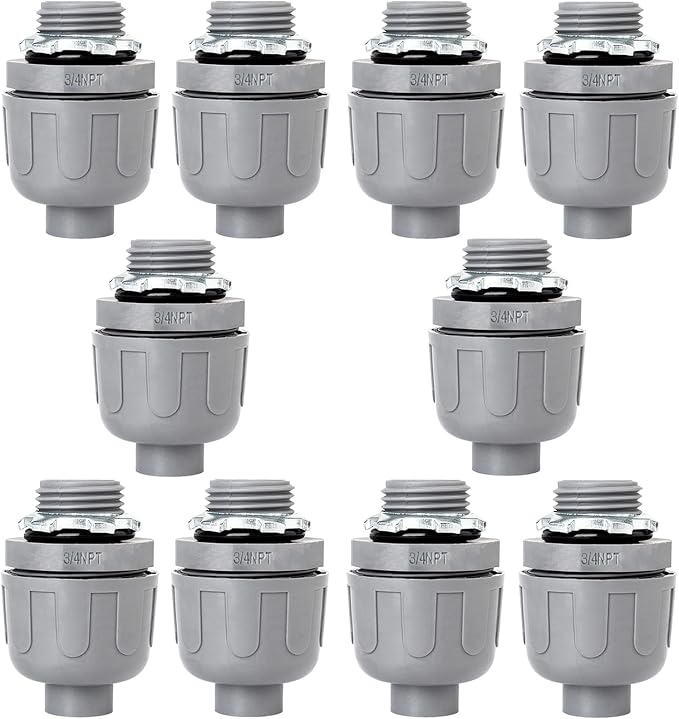 3/4 Inch Liquid Tight Connector by Feotech